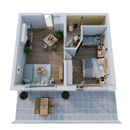 Apartament Smart Haus Diamant 705 *